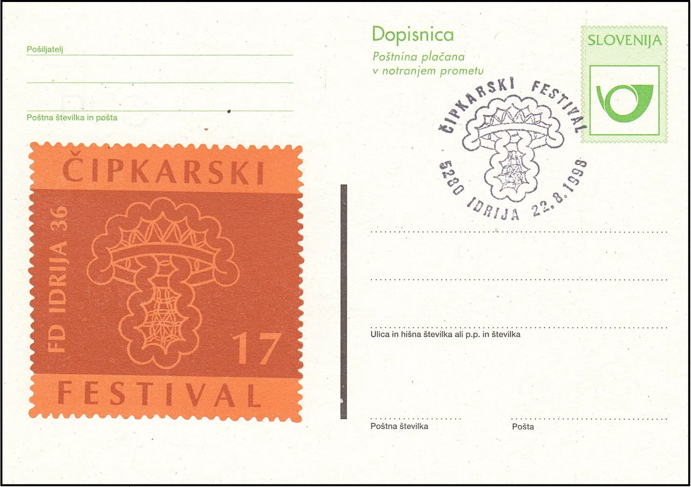ČIPKARSKI FESTIVAL 1998